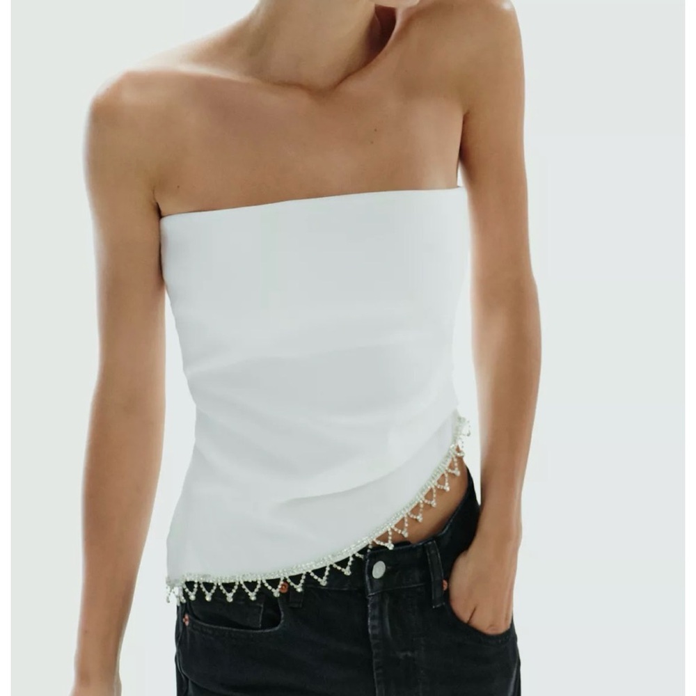 NWT - Zara Jewel Top - Super Elegant!